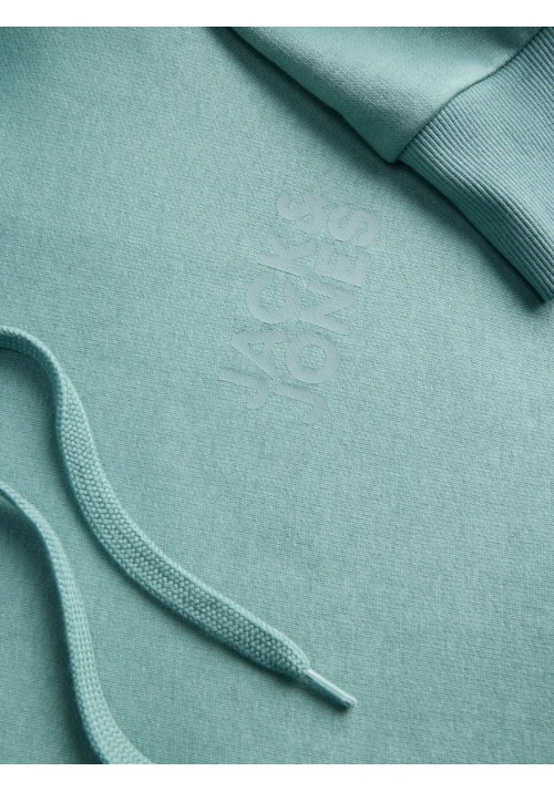Ανδρικό Φούτερ Jack & Jones JJECorp Logo Sweat Hood Noos 12152840 Mineral Blue