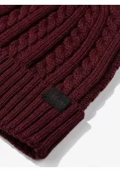Ανδρικός Σκούφος  Beanie Tiffosi 10051271-558 Μπορντώ