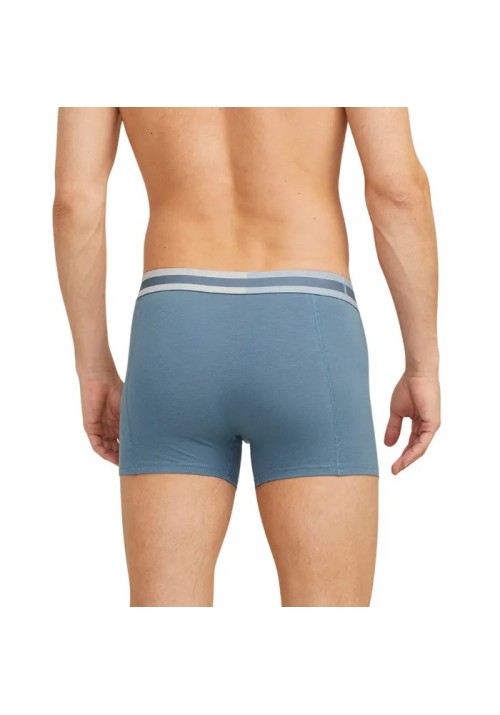 Ανδρικά Μποξεράκια 3Pack Jack & Jones Jacsteve Solid Trunks 3 Pack SN 12268486 Oceanview- Sky captain