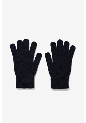 Ανδρικά Γάντια Πλεκτά Touch Screen  Tiffosi Bart 10063450-790 Dark Navy Blue