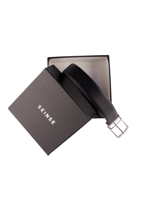 Ανδρική Ζώνη  Δύο Όψεων Seinse CT262SS-2 CINT. Double NE Καφέ