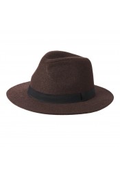 Ανδρικό Καπέλο Jack & Jones JACMEDO FEDORA HAT STYD 12209338 Chocolate Brown