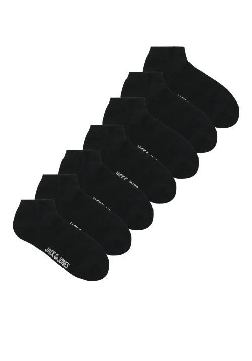 Ανδρικέσ Κάλτσες 7-Pack Jack & Jones Jacdelan Short Socks 7 Pack 12292954 Black