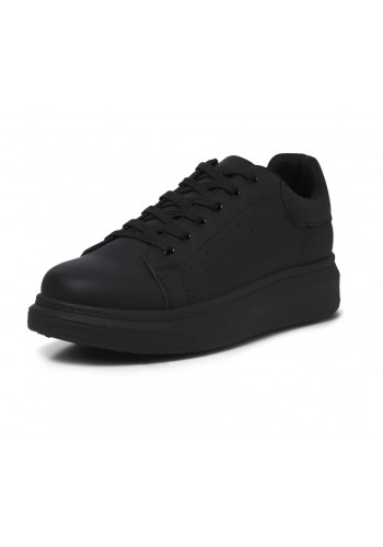 Ανδρικά Παπούτσια Sneakers Jack & Jones JFWBolton PU Sneaker Styd SN 12274377 Μαυρα