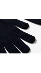 Ανδρικά Γάντια Πλεκτά Touch Screen  Tiffosi Bart 10063450-790 Dark Navy Blue