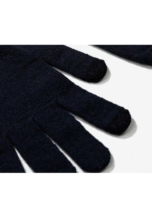 Ανδρικά Γάντια Πλεκτά Touch Screen  Tiffosi Bart 10063450-790 Dark Navy Blue