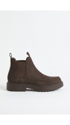 Ανδρικά Μποτάκια Chelsea Tiffosi Oregon 10068344-295 Dark Brown