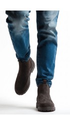 Ανδρικά Μποτάκια Chelsea Tiffosi Oregon 10068344-295 Dark Brown