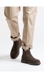 Ανδρικά Μποτάκια Chelsea Tiffosi Oregon 10068344-295 Dark Brown