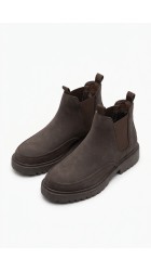 Ανδρικά Μποτάκια Chelsea Tiffosi Oregon 10068344-295 Dark Brown
