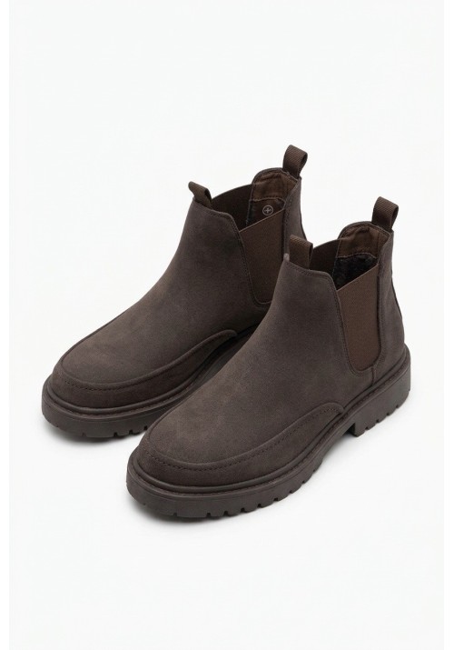 Ανδρικά Μποτάκια Chelsea Tiffosi Oregon 10068344-295 Dark Brown