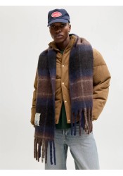 Ανδρικό Κασκόλ Jack & Jones Jacnorrebro Chunky Scarf LN 12283646 Ocean Cavern Checks Ανδρικό Κασκόλ Jack & Jones Jacnorrebro Chunky Scarf LN 12283646 Ocean Cavern Checks