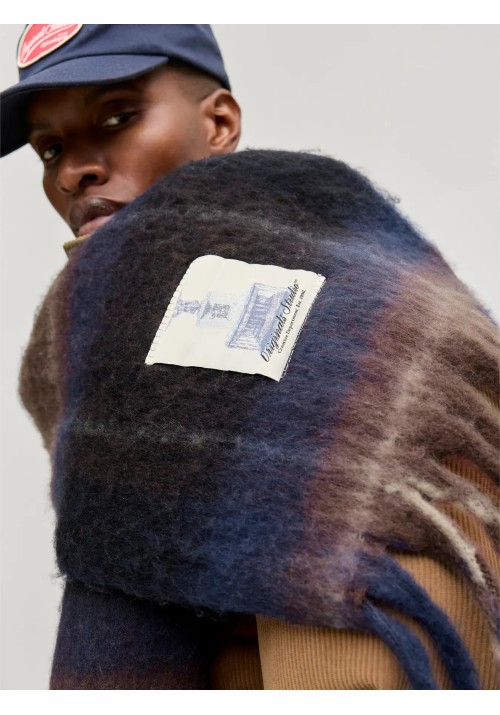 Ανδρικό Κασκόλ Jack & Jones Jacnorrebro Chunky Scarf LN 12283646 Ocean Cavern Checks Ανδρικό Κασκόλ Jack & Jones Jacnorrebro Chunky Scarf LN 12283646 Ocean Cavern Checks