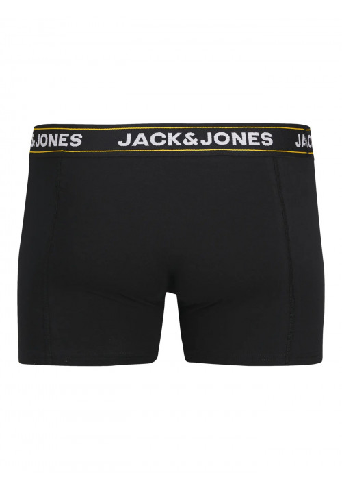 Ανδρικά Μποξεράκια 3Pack Jack & Jones 12286183 Μαύρα