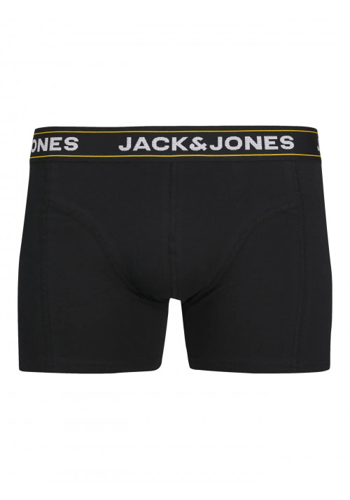 Ανδρικά Μποξεράκια 3Pack Jack & Jones 12286183 Μαύρα