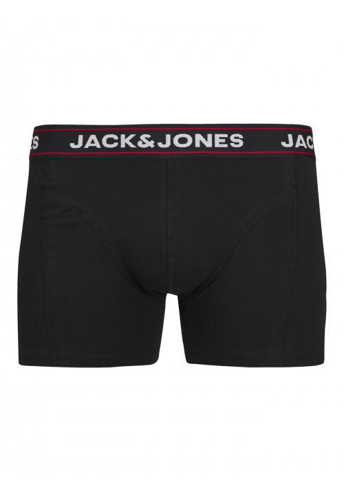 Ανδρικά Μποξεράκια 3Pack Jack & Jones 12286183 Μαύρα