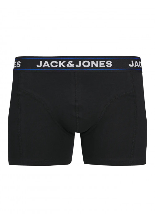 Ανδρικά Μποξεράκια 3Pack Jack & Jones 12286183 Μαύρα