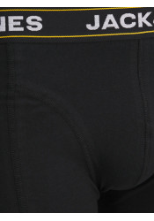 Ανδρικά Μποξεράκια 3Pack Jack & Jones 12286183 Μαύρα Ανδρικά Μποξεράκια 3Pack Jack & Jones 12286183 Μαύρα