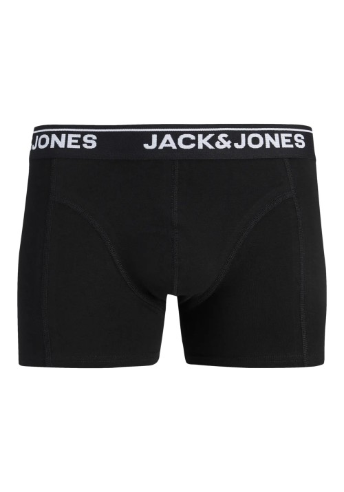 Ανδρικά Μποξεράκια 3Pack Jack & Jones Jacbarry Trunks 3 Pack Styd 12295181 Black Sky Captain - Black