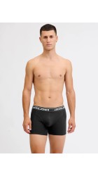 Ανδρικά Μποξεράκια 3Pack Jack & Jones Jacbarry Trunks 3 Pack Styd 12295181 Black Sky Captain - Black