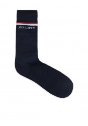 Ανδρικές Κάλτσες 3 Pack  Jack & Jones JACarbo Organic Sock Giftbox 12198331 Navy Blazer