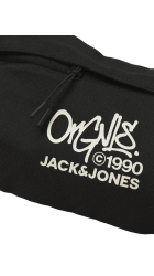 Ανδρικό Τσαντάκι Μέσης Jack & JonesJACorg X Sling Bag LN 12267113 Μαύρο