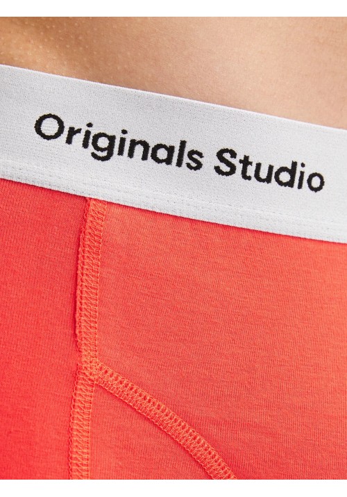 Ανδρικά Μποξεράκια 3Pack Jack & Jones Jacvesterbro Solid Trunks 3 Pack Noos 12272945  Black Summer fig - Dark navy