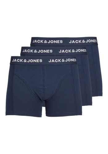 Ανδρικά Μποξεράκια 3Pack Jack & Jones JacAnthony Trunks 3 Pack SN 12171946 Blue Ανδρικά Μποξεράκια 3Pack Jack & Jones JacAnthony Trunks 3 Pack SN 12171946 Blue