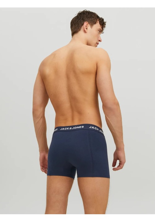 Ανδρικά Μποξεράκια 3Pack Jack & Jones JacAnthony Trunks 3 Pack SN 12171946 Blue