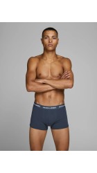 Ανδρικά Μποξεράκια 3Pack Jack & Jones JacAnthony Trunks 3 Pack SN 12171946 Blue