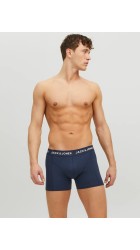 Ανδρικά Μποξεράκια 3Pack Jack & Jones JacAnthony Trunks 3 Pack SN 12171946 Blue