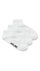Ανδρικές Κάλτσες 3 Pack  Jack & Jones Jack Jaclouis Dongo Socks 3 Pack Noos 12260079 White