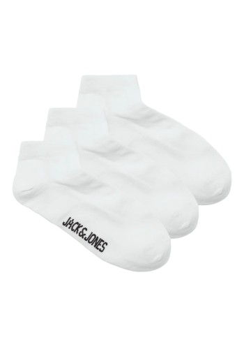 Ανδρικές Κάλτσες 3 Pack  Jack & Jones Jack Jaclouis Dongo Socks 3 Pack Noos 12260079 White