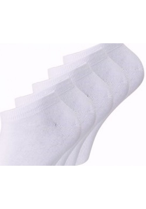 Ανδρικές Κάλτσες Σοσόνια Jack & Jones JACDongo Socks 5 Pack Noos 12120278 Λευκές