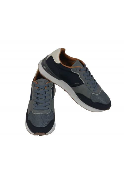 Ανδρικά Παπούτσια Sneakers Tiffosi Stewart 10053657-770 blue-grey