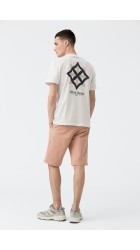 Ανδρική Βερμούδα Tiffosi Chino Short Slim-35- 10059729 Pink