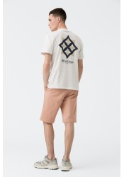 Ανδρική Βερμούδα Tiffosi Chino Short Slim 10059729 Pink