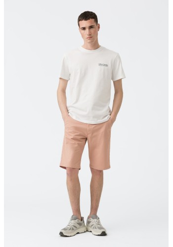Ανδρική Βερμούδα Tiffosi Chino Short Slim 10059729 Pink
