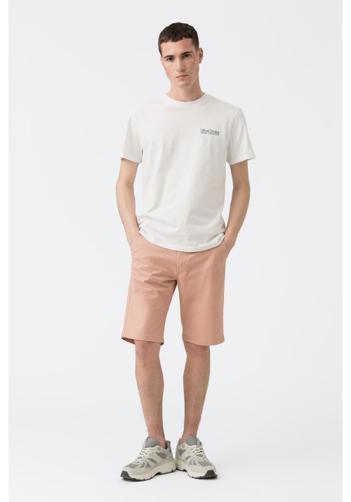 Ανδρική Βερμούδα Tiffosi Chino Short Slim 10059729 Pink