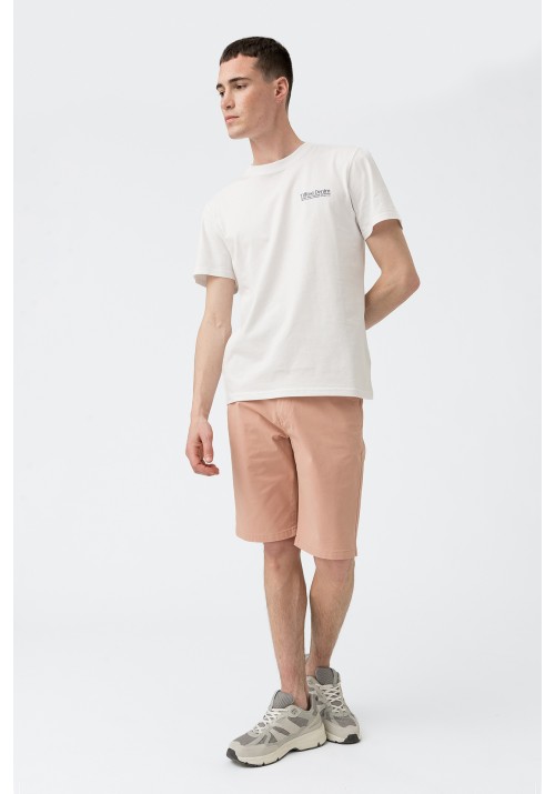 Ανδρική Βερμούδα Tiffosi Chino Short Slim 10059729 Pink
