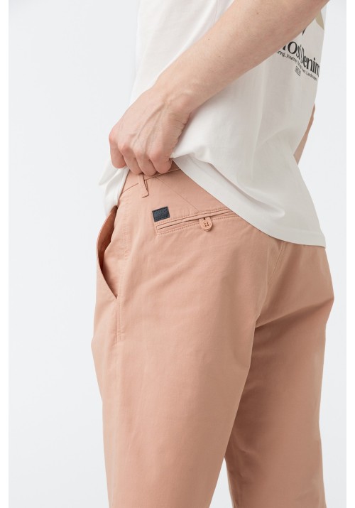 Ανδρική Βερμούδα Tiffosi Chino Short Slim 10059729 Pink