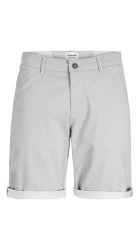 Ανδρική Βερμούδα Chino jack & Jones 12230336  JPSTBOWIE SACPRINTED REG SN Oyster Mushroom