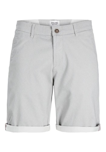 Ανδρική Βερμούδα Chino jack & Jones 12230336  JPSTBOWIE SACPRINTED REG SN Oyster Mushroom