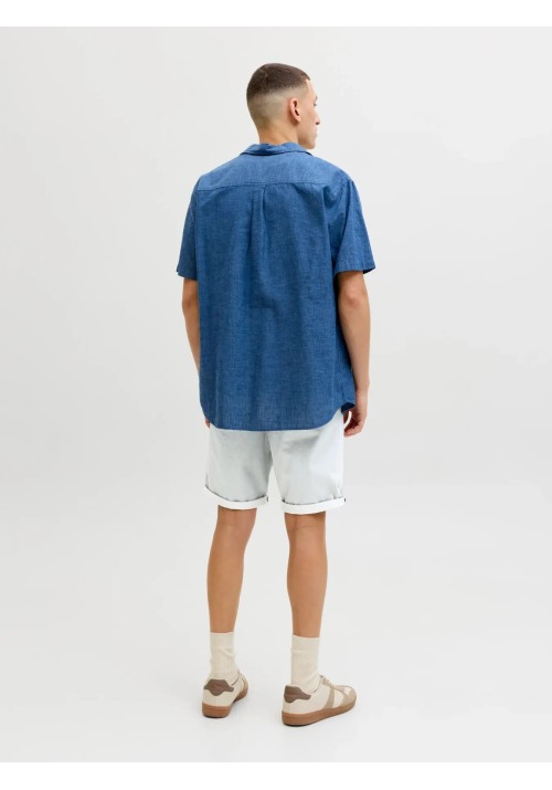 Ανδρική Βερμούδα Chino jack & Jones 12230336  JPSTBOWIE SACPRINTED REG SN Oyster Mushroom