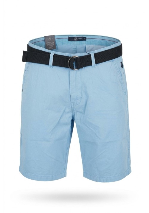 Ανδρική Βερμούδα Chino Petrol M-1060-SHO501-5196 Γαλάζια