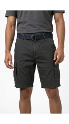 Ανδρική Βερμούδα Cargo Petrol M-1060-SHO500-9999 Μαύρο