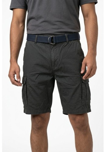 Ανδρική Βερμούδα Cargo Petrol M-1060-SHO500-9999 Μαύρο