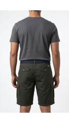 Ανδρική Βερμούδα Cargo Petrol M-1060-SHO500-9999 Μαύρο