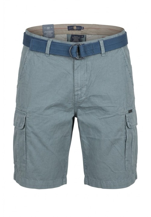 Ανδρική Βερμούδα Cargo Petrol M-1060-SHO500-5195 Γαλάζια