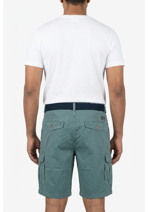 Ανδρική Βερμούδα Cargo Petrol M-1060-SHO500-5195 Γαλάζια